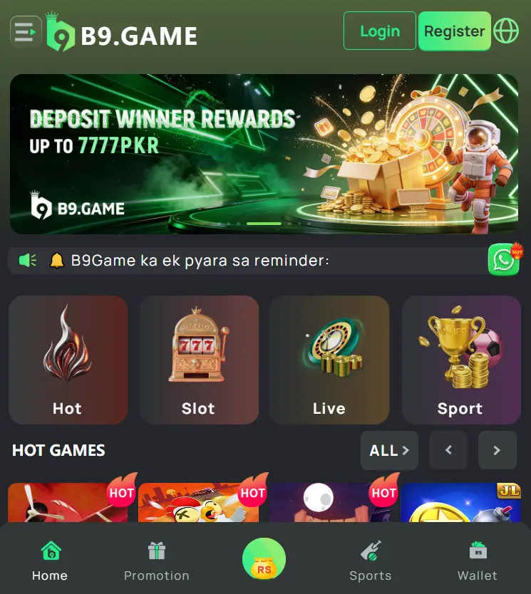 b9 game